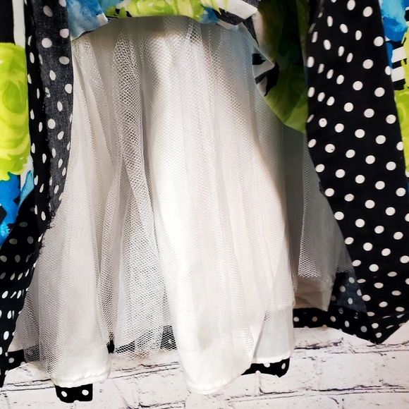 BONNIE JEAN Girls Size 7 Multicolor Floral Easter Spring Summer Sundress - Picture 4 of 16